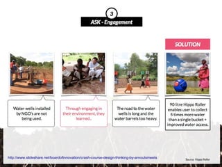  Explore exploit continum
31
http://www.slideshare.net/boardofinnovation/crash-course-design-thinking-by-arnoutsmeets
 