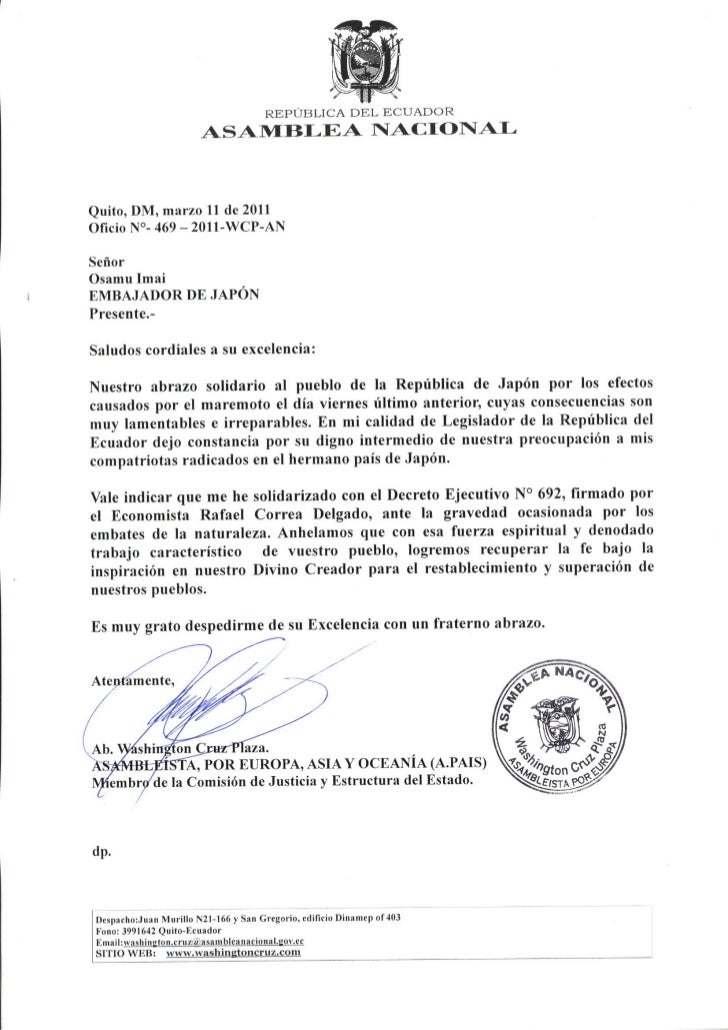Carta De Invitacion Modelo Chile - p Carta De