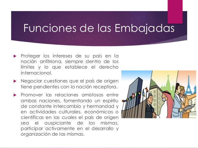Embajadas y consulados