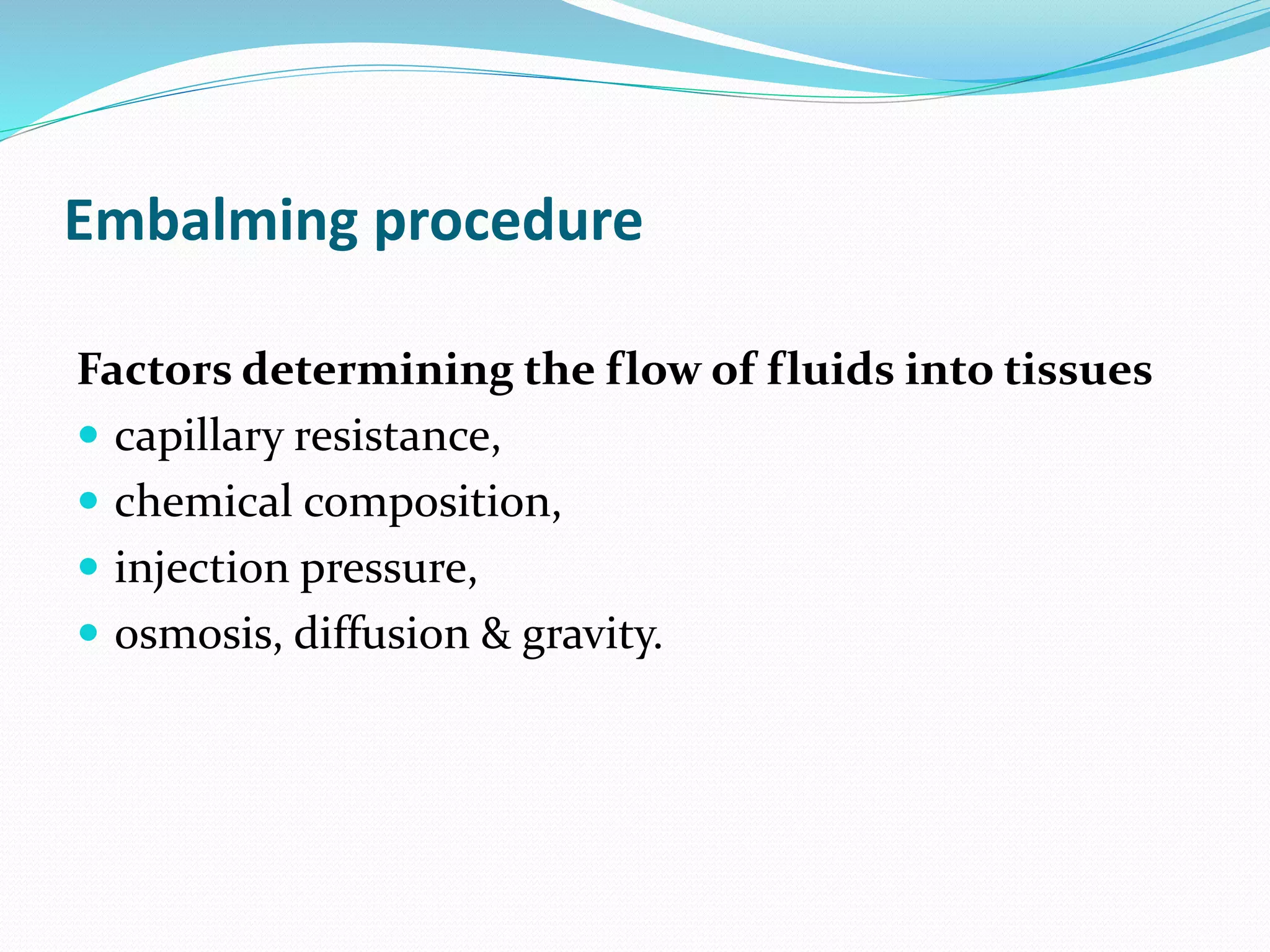 Embalming i ii & iii | PPTX