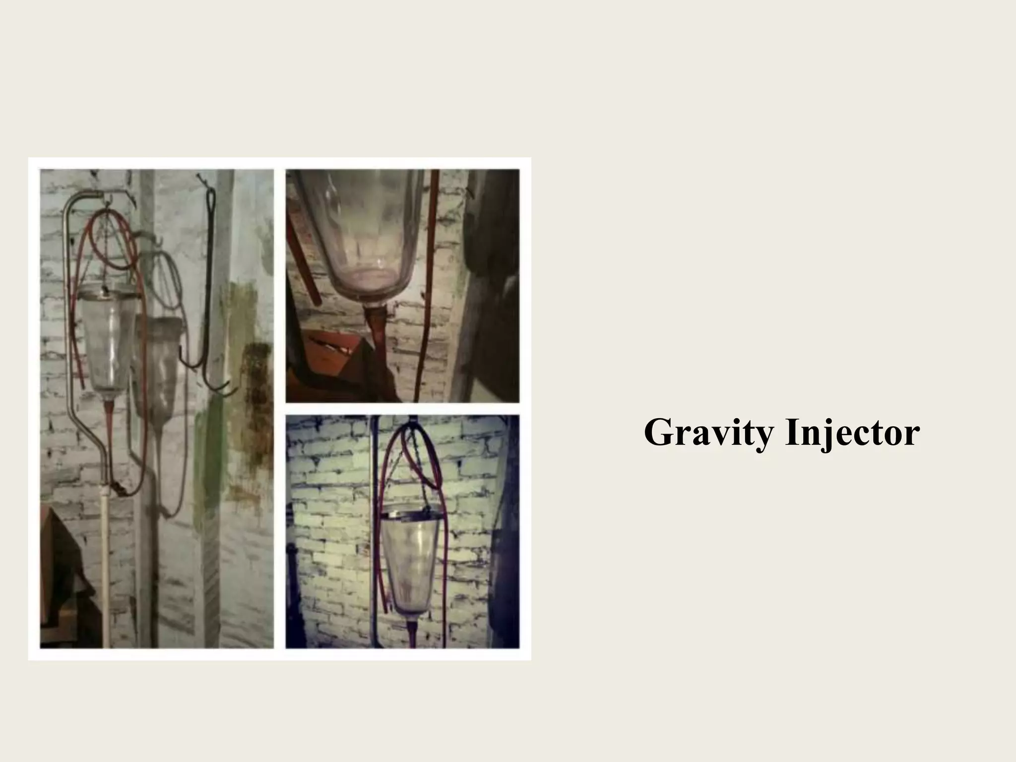 Gravity Injector 
 