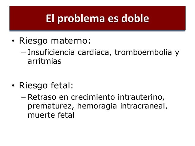 Embarazada Y Cardiopatía Congénita