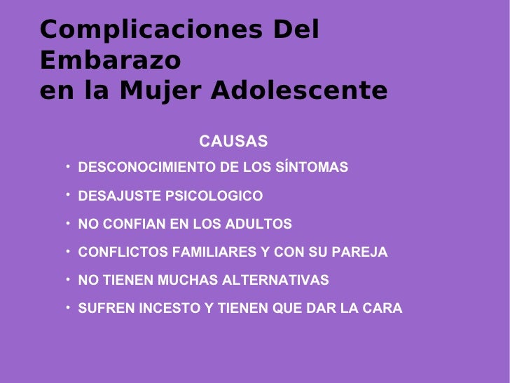 Embarazo Precoz