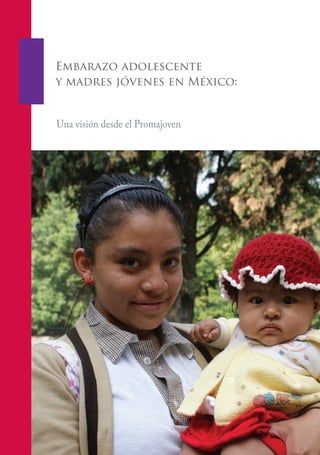 Embarazo adolescente
y madres jóvenes en México:
Una visión desde el Promajoven
EmbarazoadolescenteymadresjóvenesenMéxico:unavisióndesdeelPromajoven
APOYO EDUCATIVO
Subsecretaría de Educación Básica
Dirección General de Educación Indígena
 