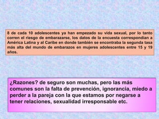 Embarazo en adolescentes | PPT