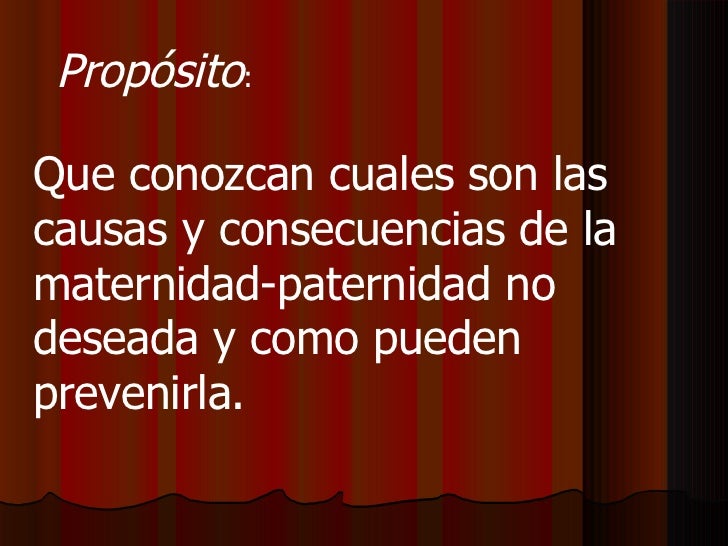 Embarazo en la adolescencia Embarazo en la adolescencia