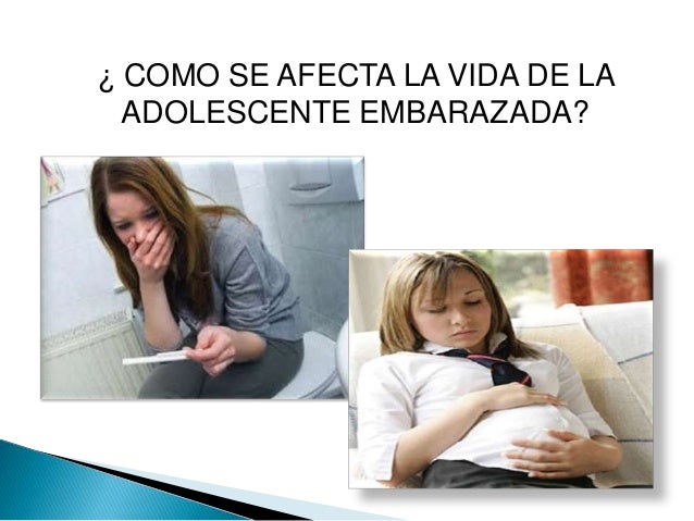Embarazo En La Adolescencia