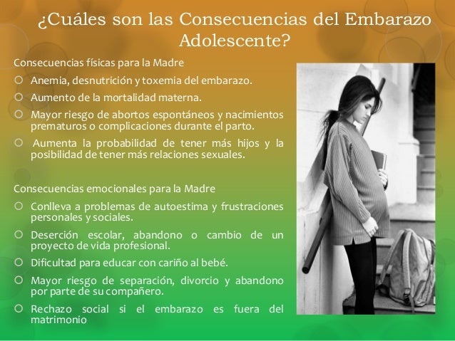 Embarazo En La Adolescencia