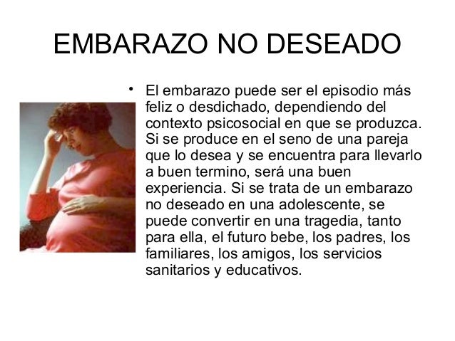 Embarazo no deseado