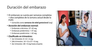 Seg Normal Definition Embarazo normal Diagnóstico de Embarazo.pptx