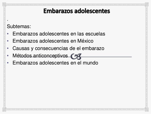 Embarazos Adolescentes