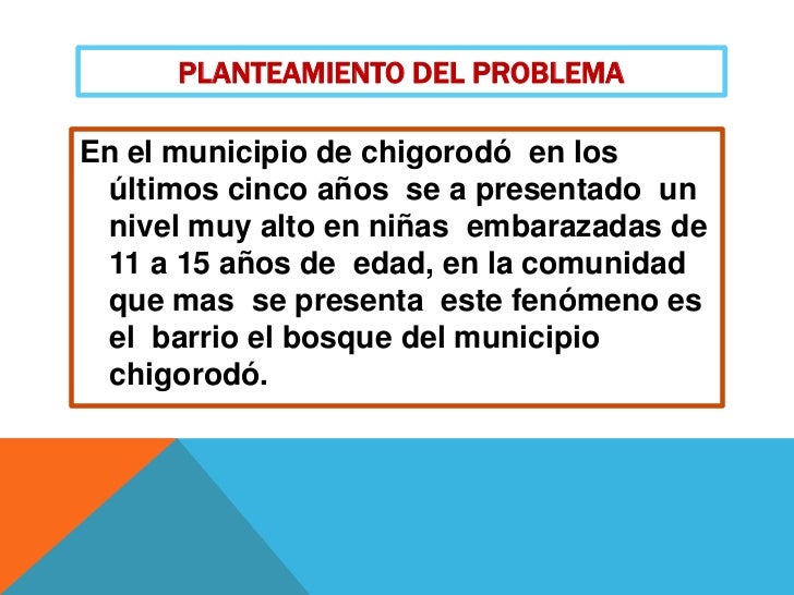 Embarazos A Temprana Edad