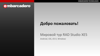 Embarcadero Strategy | PPT