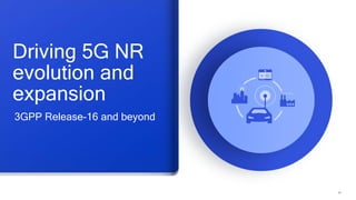 46
Driving 5G NR
evolution and
expansion
3GPP Release-16 and beyond
 