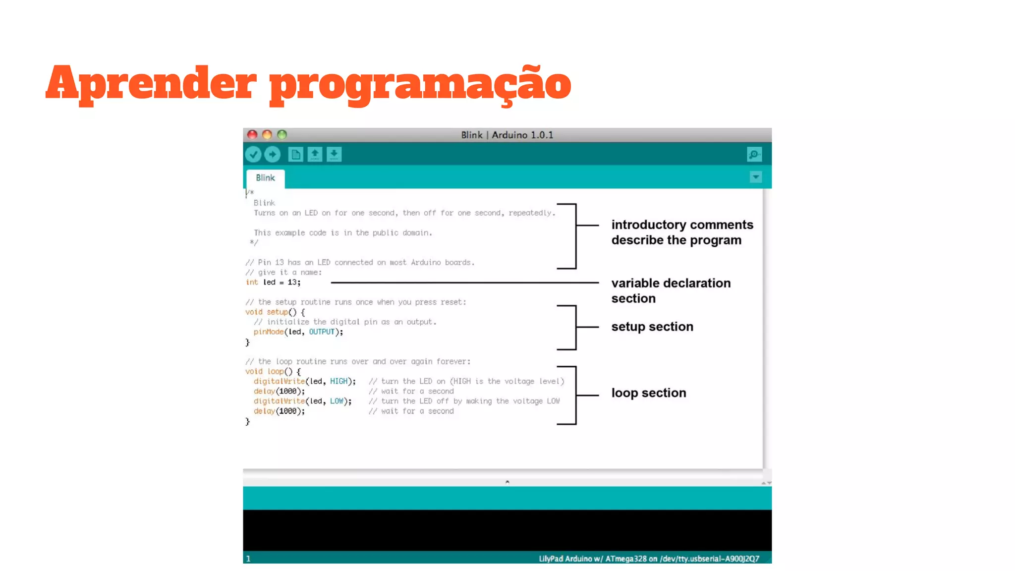 Aprender programação
 