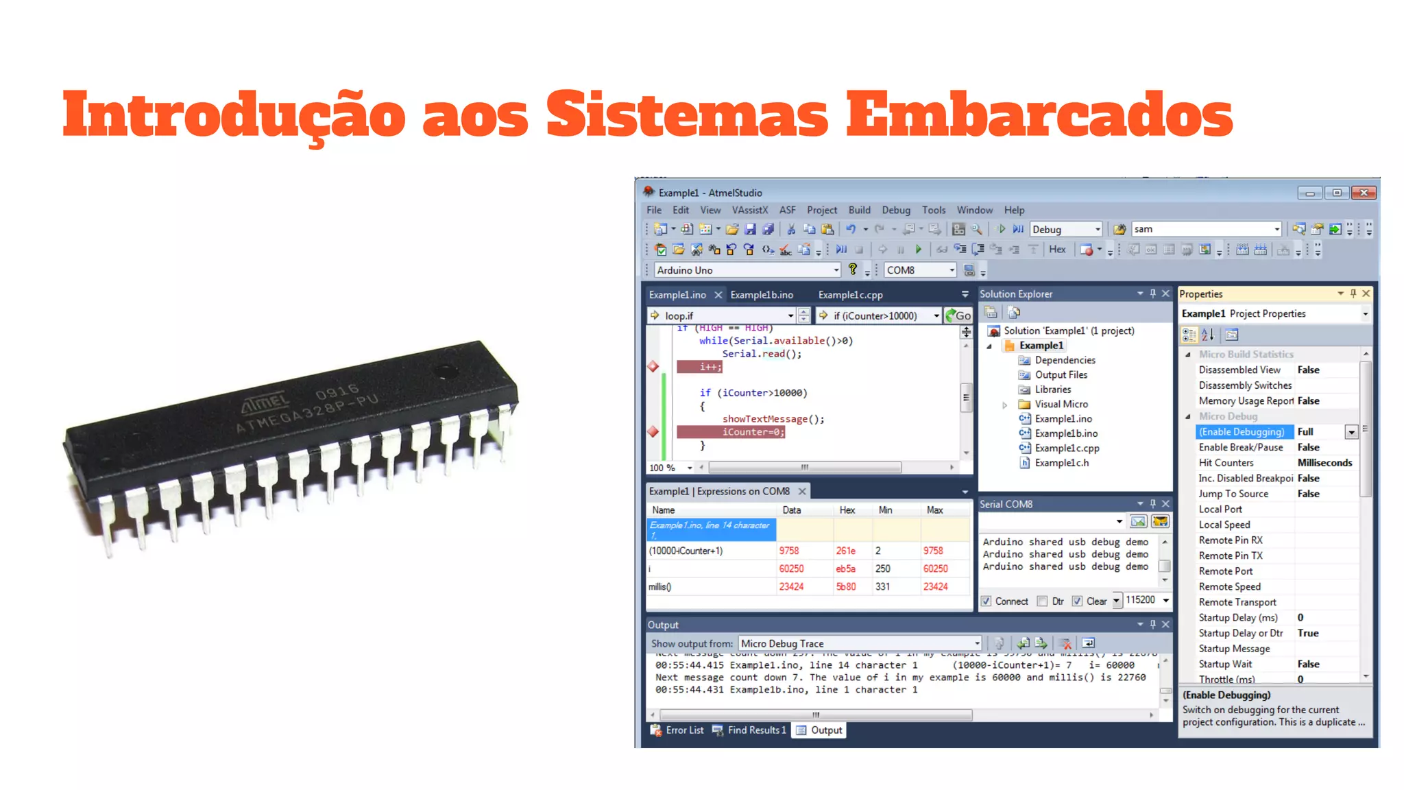 Introdução aos Sistemas Embarcados
 