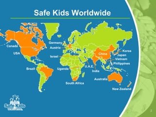 Around the World  Safe Kids Worldwide