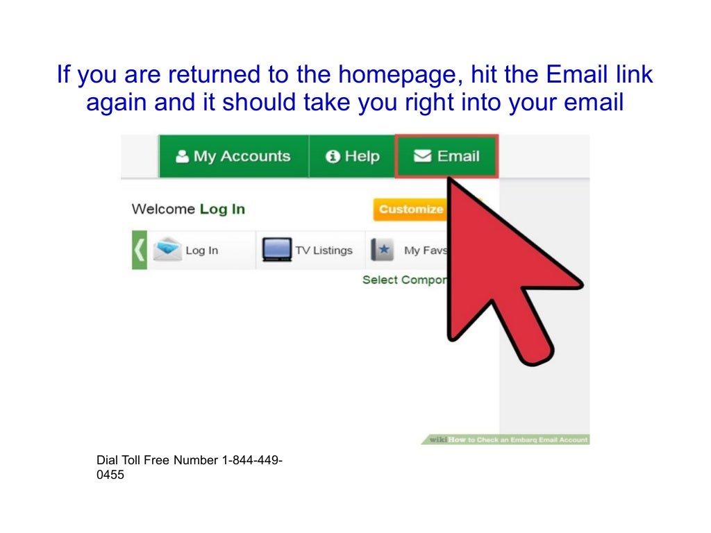 18444490455 Embarq email technical support phone number