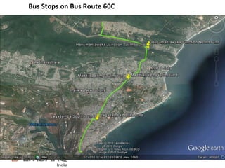 Bus Stops on Bus Route 60C
 