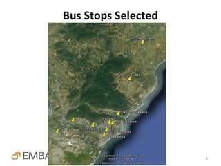 Bus Stops Selected




                     8
 