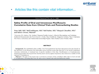 • Articles like this contain vital information...
 