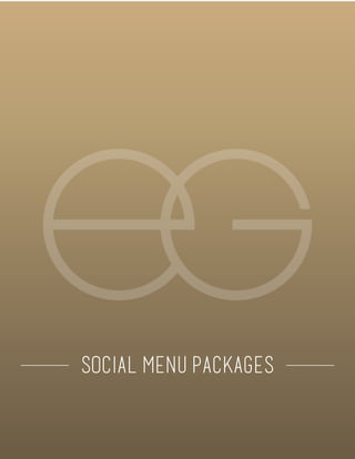 Embassy Grand Convention Centre - CORPORATE MENU PACKAGES