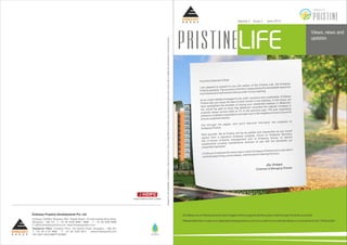 Embassy Pristine Newsletter - June '15