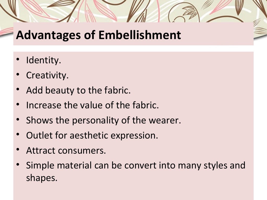 Fabric Embellishments