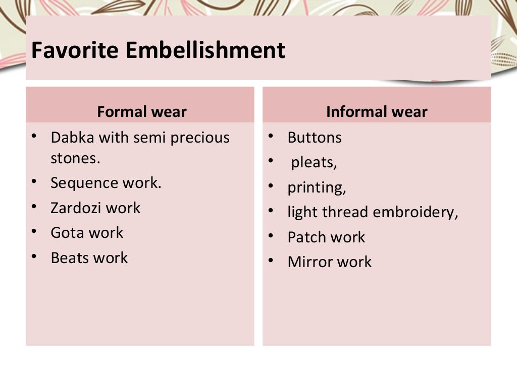 Fabric Embellishments