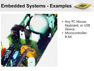 Embedded Computer Examples Class 6 Introduction to Embedded System | PDF