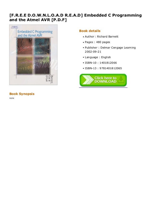 embedded c programming and the atmel avr ebook embedded c programming and the atmel avr ebook