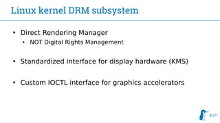 Embedded Recipes 2019 - Making embedded graphics less special | PPT