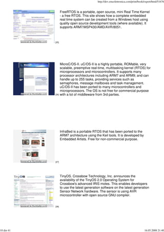 Embedded Os [Linux & Co.]