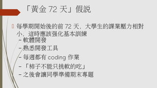 S 72 졹f
? ÿW_ʼǰ 72 죬WnI
С@rԓӖ
C ܛw_l
C Ϥ_l
C

ÿL coding I

Ӳֻܛĳԡ
C ֮׌ͬWʂĩ}
C

 