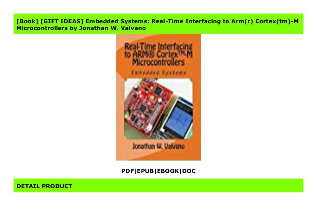 [GIFT IDEAS] Embedded Systems RealTime Interfacing to Arm(r) Cortex