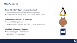 Embedded Android in Real Life - Live Embedded Event 2021 | PDF