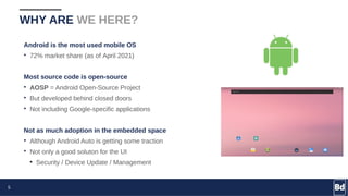 Embedded Android in Real Life - Live Embedded Event 2021 | PDF