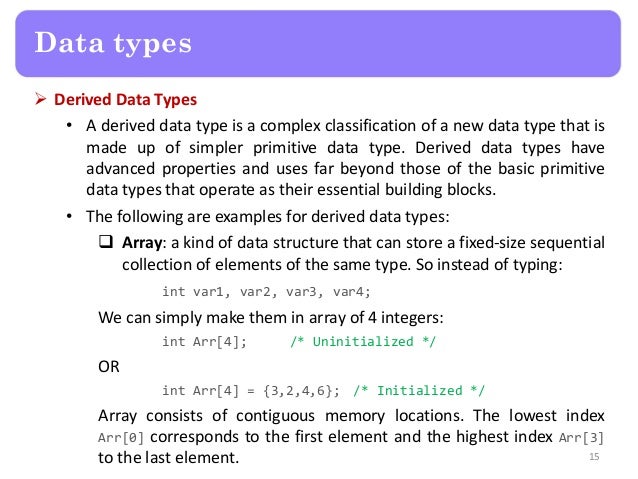 Embedded C - Lecture 2