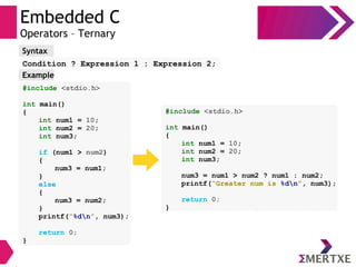 Embedded C - Day 1 | PPT