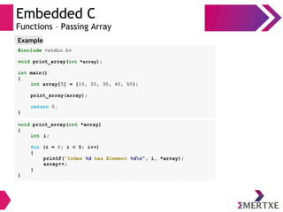 Embedded C - Day 2 | PDF