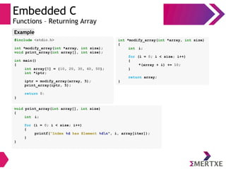 Embedded C - Day 2 | PDF