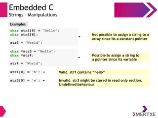 Embedded C - Day 2 | PDF