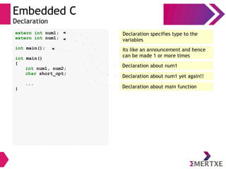 Embedded C - Day 2 | PDF