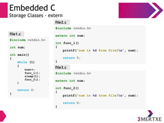 Embedded C - Day 2 | PDF