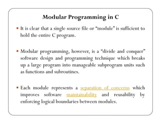 Embedded C programming based on 8051 microcontroller | PDF