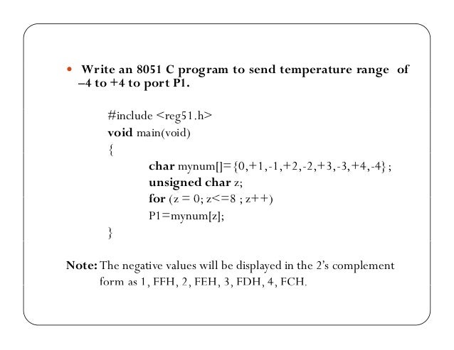 Embedded C Programming Based On 8051 Microcontroller Embedded C Programming Based On 8051 Microcontroller
