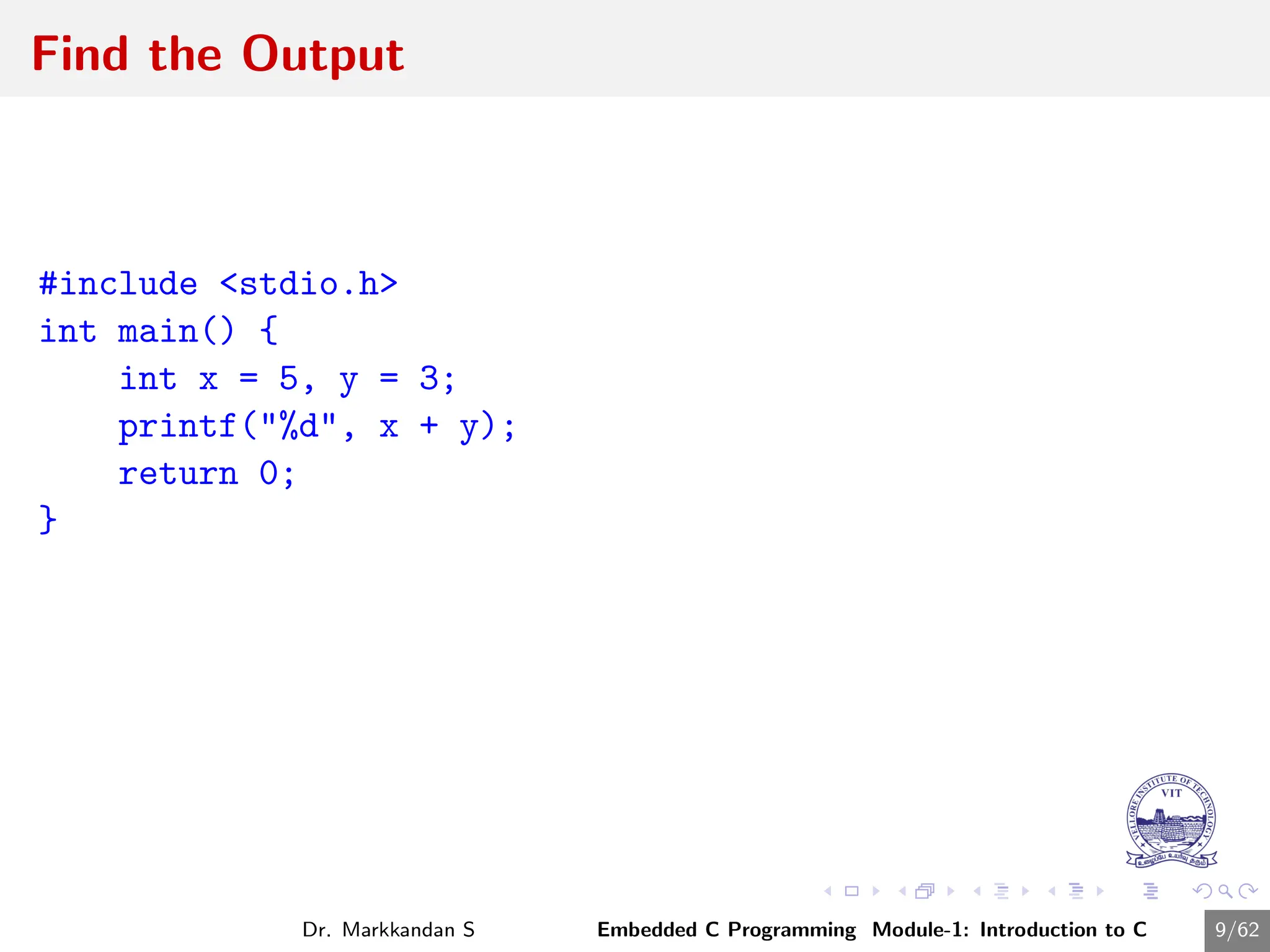 Embedded C Programming Module1 Presentation.pdf