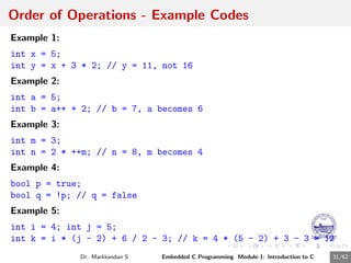 Embedded C Programming Module1 Presentation.pdf