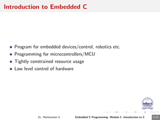 Embedded C Programming Module1 Presentation.pdf