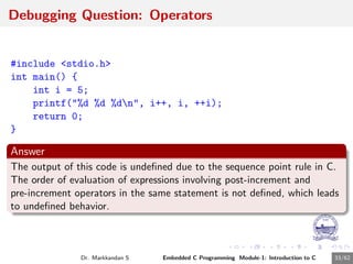 Embedded C Programming Module1 Presentation.pdf